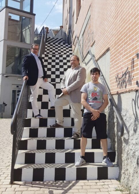 El Ayuntamiento de La Bañeza embellece el trazado del circuito urbano de velocidad