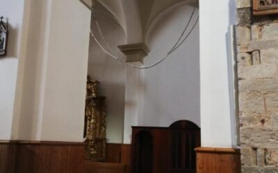 El Septenario de la Virgen de los Dolores se retrasa por las obras en la iglesia de San Bartolomé