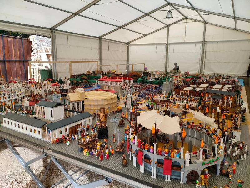 Más de 17.000 personas visitan la exposición de Playmobil en Astorga