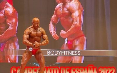 El valdornés Fernando Carbajal alcanza un sexto puesto en el Campeonato de España de Fisicoculturismo 2022