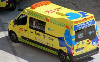 Herido un varón de 72 años en un accidente en la carretera N-VI en Palacios de la Valduerna