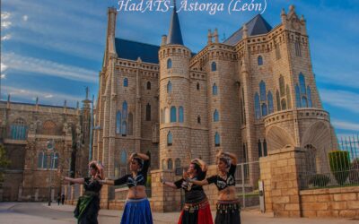 Las mujeres de Astorga y La Bañeza se unen a la flash Mob Mundial de Danza Tribal