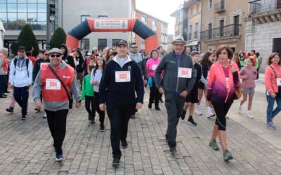 El obispo encabeza la marcha solidaria de Cáritas en Ponferrada