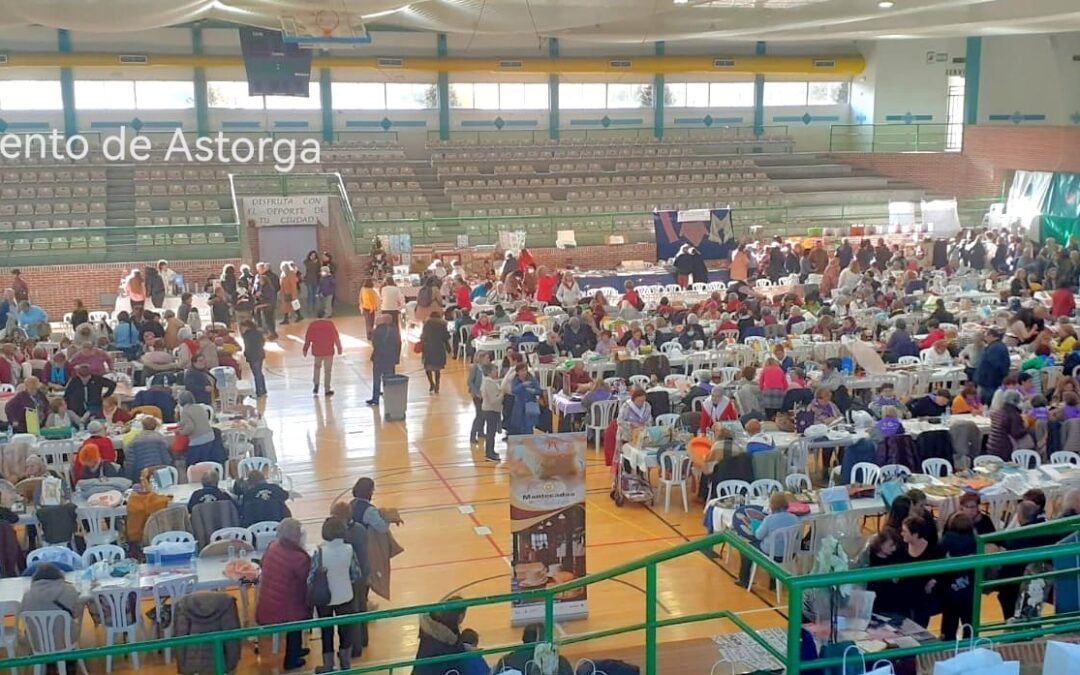El encuentro de encaje de bolillos tendrá una segunda edición en Astorga