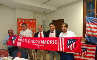 Donato acompaña a los rojiblancos maragatos en su cena de aniversario 2022