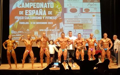 Fernando Carbajal se trae un quinto puesto del campeonato de España de Fisicoculturismo de la AEF