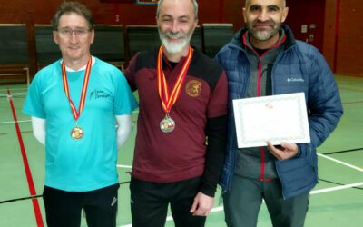 El arquero astorgano José Manuel Cantón se trae una medalla de oro de Valladolid