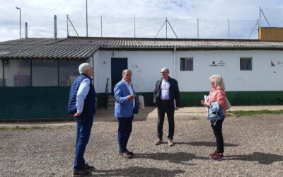 La Diputación proyecta unos nuevos vestuarios en la zona deportiva de Cosamai