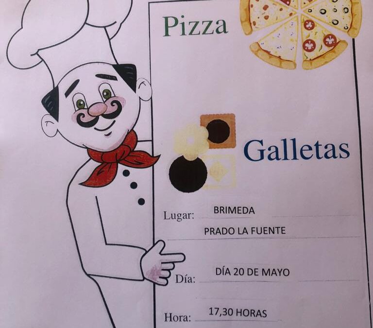 Brimeda organiza un taller de galletas y pizzas