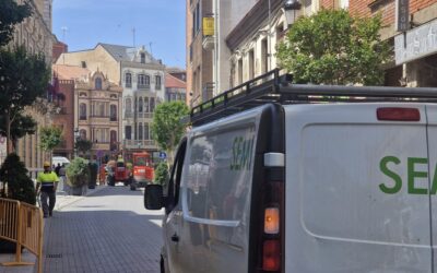 Cortado el centro de La Bañeza por mejoras en el suministro eléctrico