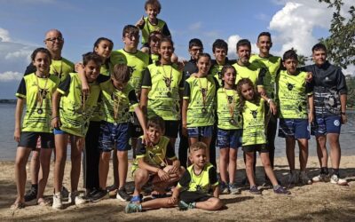 Cuatro campeonatos de Castilla y León y once pódiums para la escuela de Salvamento de Astorga