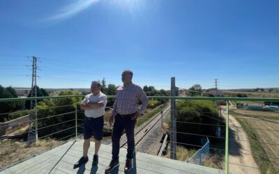 Los alcaldes de Astorga y San Justo urgen el arreglo de la N 120: “El corte nos está perjudicando mucho”