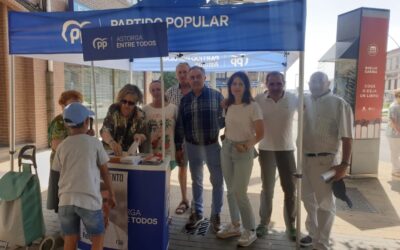 El PP de Astorga reclama el Eje Atlantico en campaña  para el desarrollo industrial