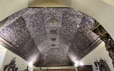 La Junta rehabilita la cubierta de la iglesia de Santa Colomba de la Vega