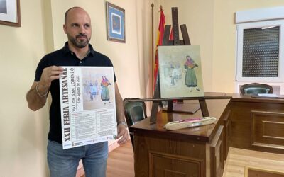 Ochenta artesanos participan en la Feria de Val de San Lorenzo para mantener vivos los oficios tradicionales