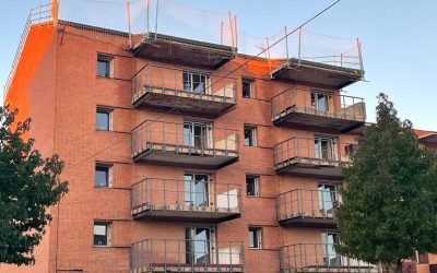 Las viviendas de los Camineros en Astorga estarán rehabilitadas a finales de año