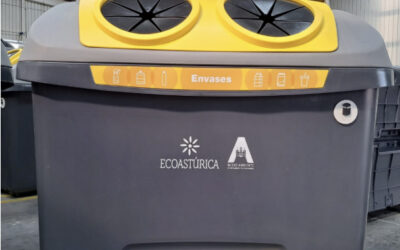 Ecoastúrica renovará los contenedores de reciclaje de ‘Papel y cartón’ y ‘Envases ligeros’