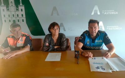 Astorga celebra la Semana de la Movilidad con rutas escolares ciclistas