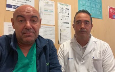 Otro celador se suma al encierro en el Centro de Salud de Astorga para reclamar las retribuciones de noches y festivos