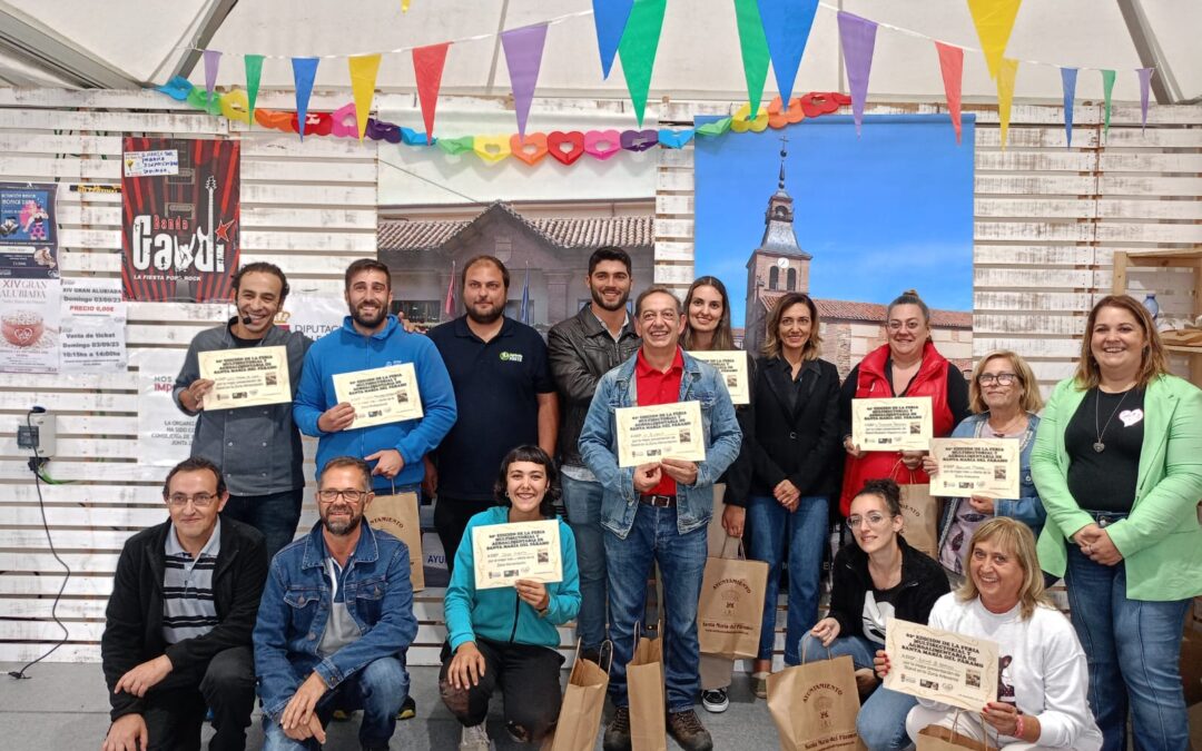 Santa María del Páramo entrega los premios a los mejores puestos de la Feria Multisectorial