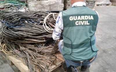 La Guardia Civil detiene a un varón autor de tres delitos de robo con fuerza en una subestación eléctrica de Hospital de Órbigo
