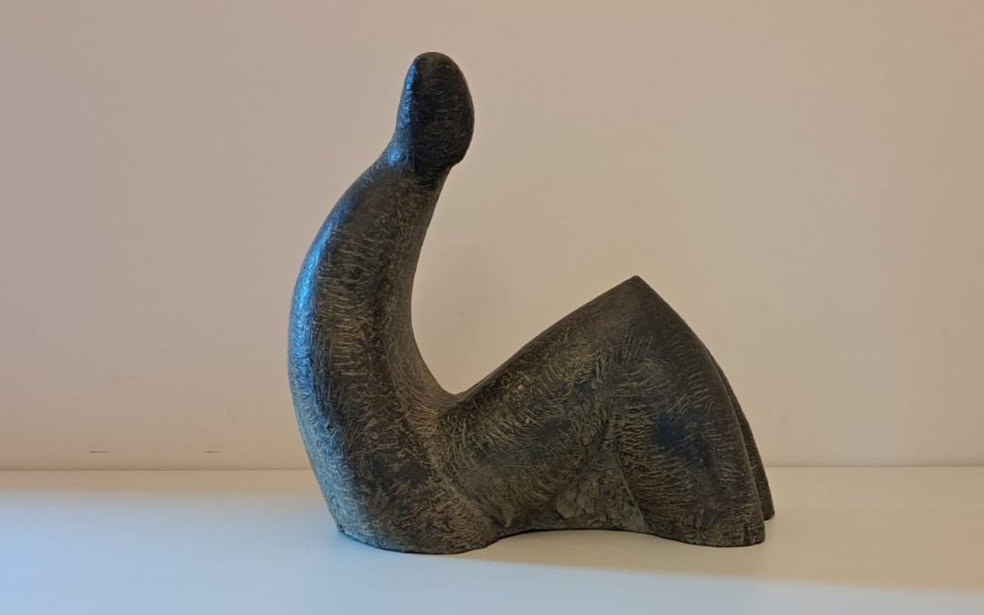 “Reposo” de Marino Amaya, pieza del mes de octubre en el Palacio de Gaudí