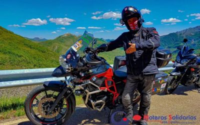 Anselmo Tascón recorrerá 5.000 kilómetros en moto para ayudar en la investigación de las enfermedades raras
