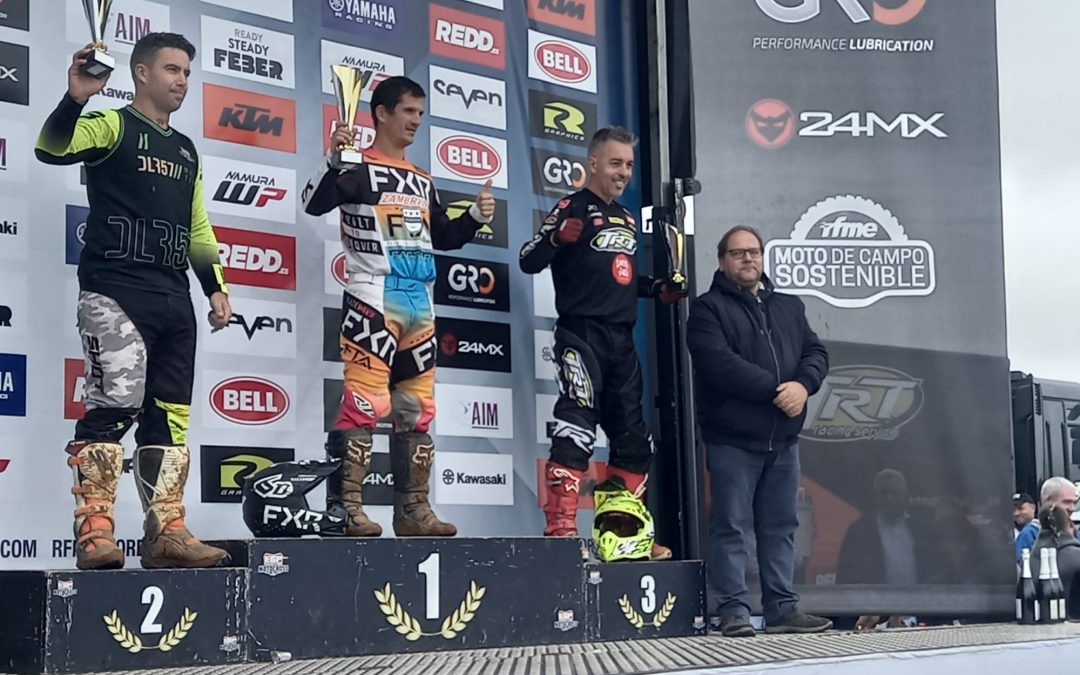 Xavier Hernández Puig se alza con el primer puesto en el Nacional de Motocross de La Salgada