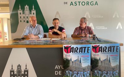 Astorga acoge el 22 de octubre el Campeonato Regional de Kárate