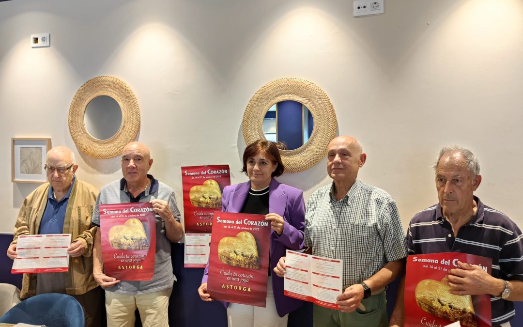 Apreca impulsa una nueva edición de la Semana del Corazón en Astorga