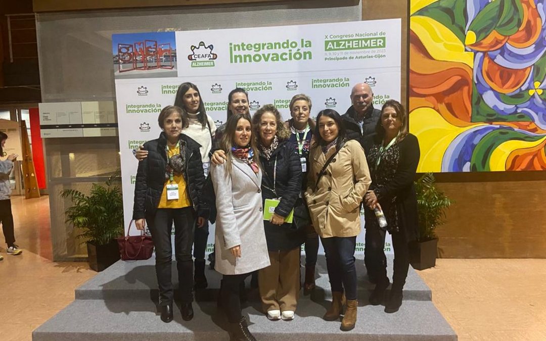 Alzheimer Astorga participa en el Congreso Nacional inaugurado por la reina Sofía