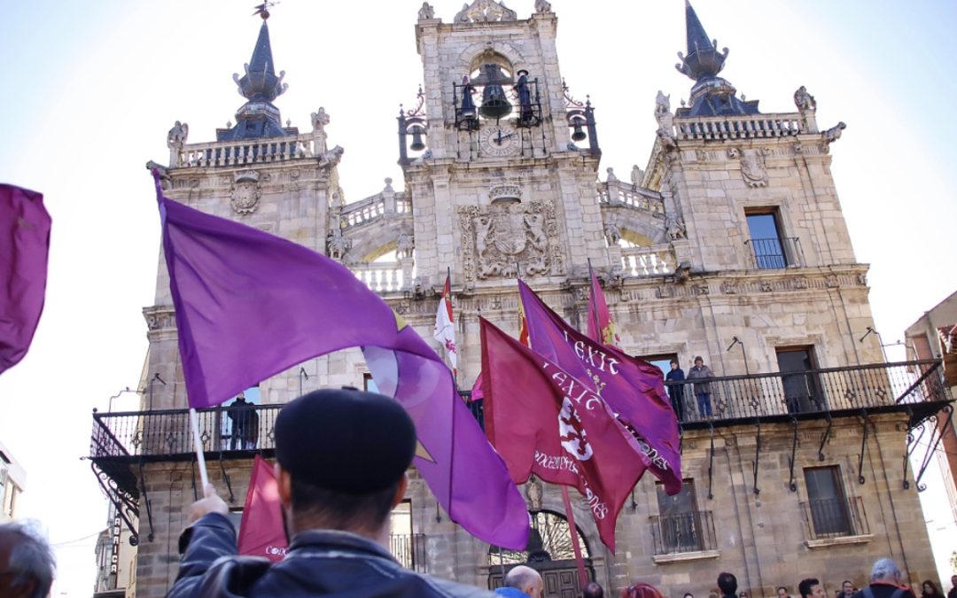León clama por la reapertura del tren de la Ruta de la Plata con la exigencia de mantener el eje Astorga-La Bañeza