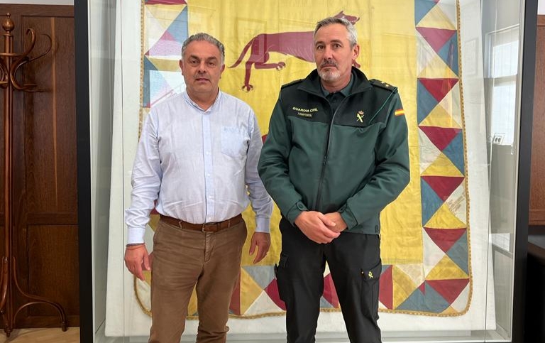 Jorge Freijanes es el nuevo capitán de la Guardia Civil de Astorga