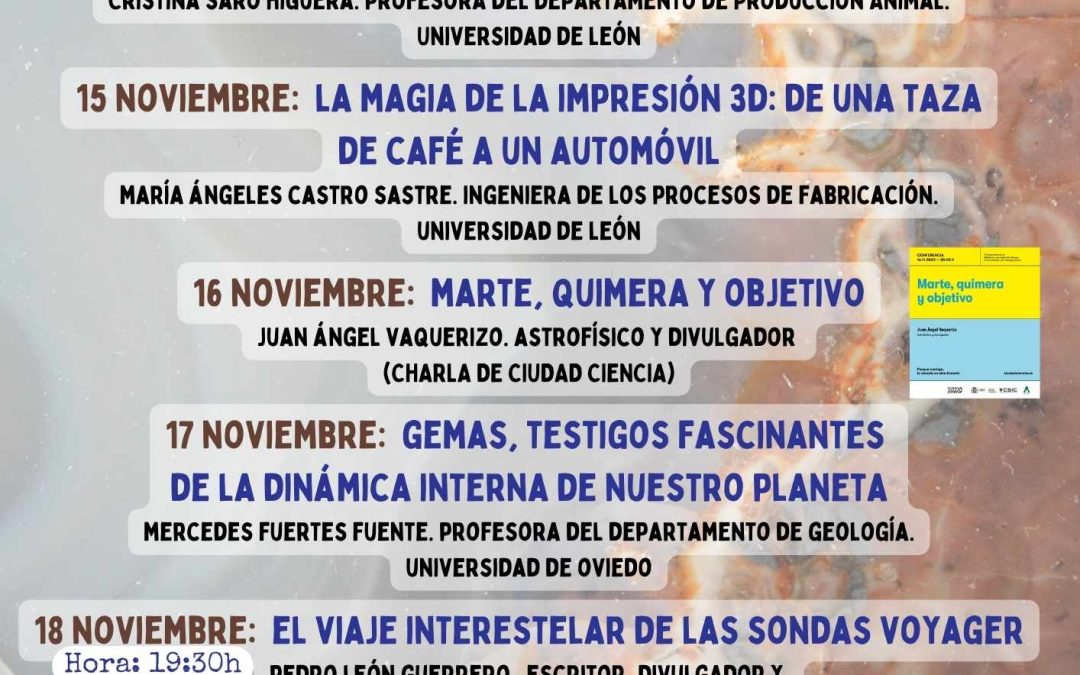 La Semana de la Ciencia vuelve a Astorga con propuestas y talleres para aprender, disfrutar y divulgar
