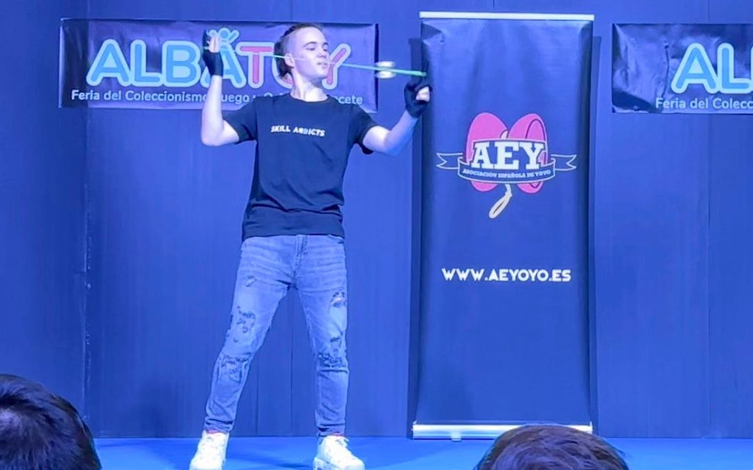 El astorgano Héctor Fidalgo, subcampeón nacional de yoyó