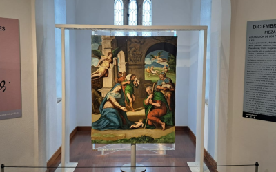 Una magnífica tabla del siglo XVI cierra el año como pieza destacada en el Palacio de Gaudí