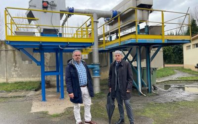 La Junta analiza las obras de mejora de la Estación depuradora de Astorga