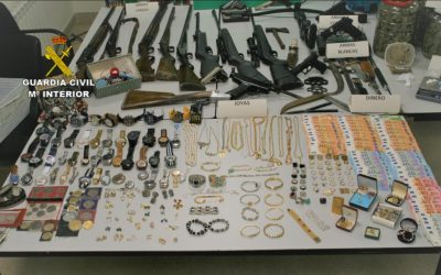 La Guardia Civil finaliza la segunda fase de la “operación ROCAURUM” desarrollada el pasado año investigando a siete personas más por robo en viviendas
