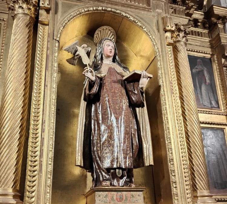 Patrimonio respalda la restauración de la talla de santa Teresa de la Catedral y el convenio con la diócesis
