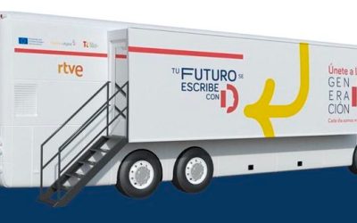El autobús de “Generación D” estará en Astorga los días 10, 11 y 12 de enero para favorecer la digitalización de la ciudadanía
