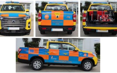 La Junta cede un nuevo vehículo pick-up 4×4 para Protección Civil de Astorga