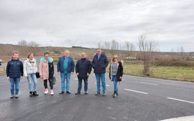 La Diputación invierte cerca de 600.000 euros en la mejora de cinco carreteras de la provincia