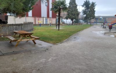 Nuevo material para mejorar las calles y espacios de ocio en Astorga