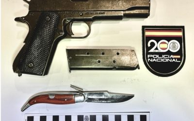 Detenido un hombre en Astorga por amenazas graves a su madre con un arma de fuego simulada
