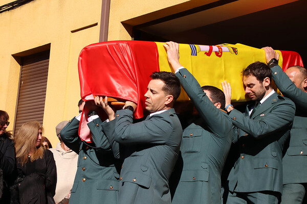 Nogarejas despide con dolor a David Pérez, guardia civil asesinado en Barbate: «Es doloroso porque podría haberse evitado si tuvieran medios»