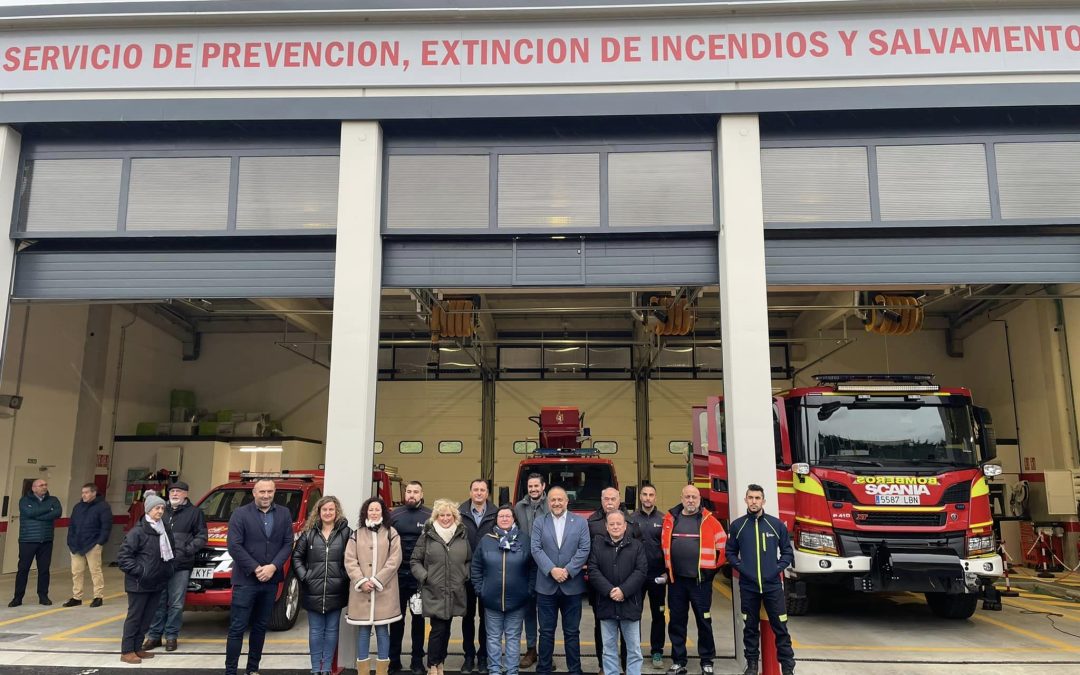 Entra en Servicio el parque de bomberos de Celada con 15 profesionales