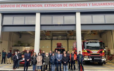 Entra en Servicio el parque de bomberos de Celada con 15 profesionales