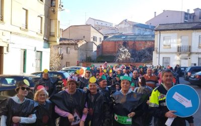 Los usuarios de AFA Astorga celebran el Martes de Carnaval