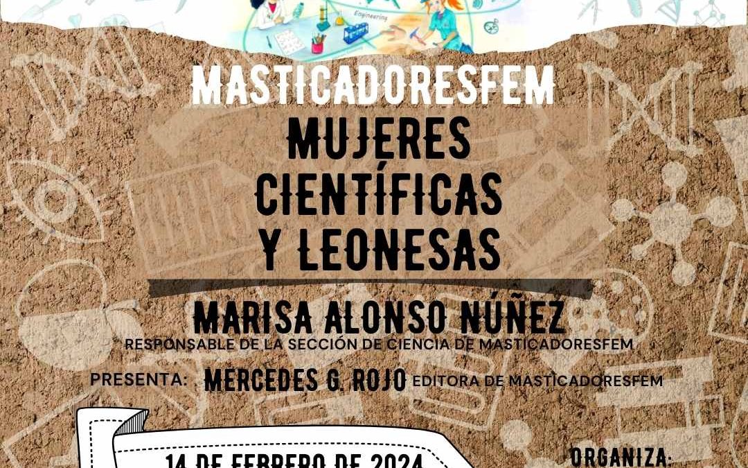 Mujeres cientificas y leonesas de la mano de Marisa Alonso y Mercedes Rojo recalan en la biblioteca de Astorga