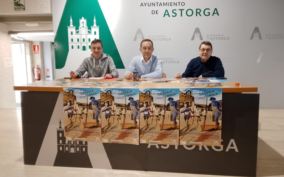 La carrera popular de Astorga se celebra el 14 de abril con el lema ‘Correr en Astorga mola’